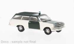 Brekina 20474 - H0 - Opel Rekord A CarAVan Polizei